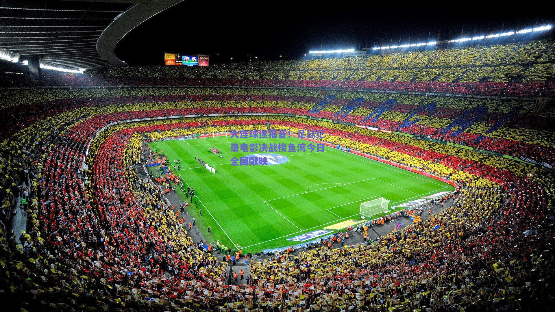 大连球迷福音！足球纪录电影决战梭鱼湾今日全国献映